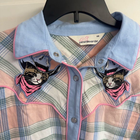 Peter Alexander Rodeo Cat Sleep Shirt - Picture 5 of 13